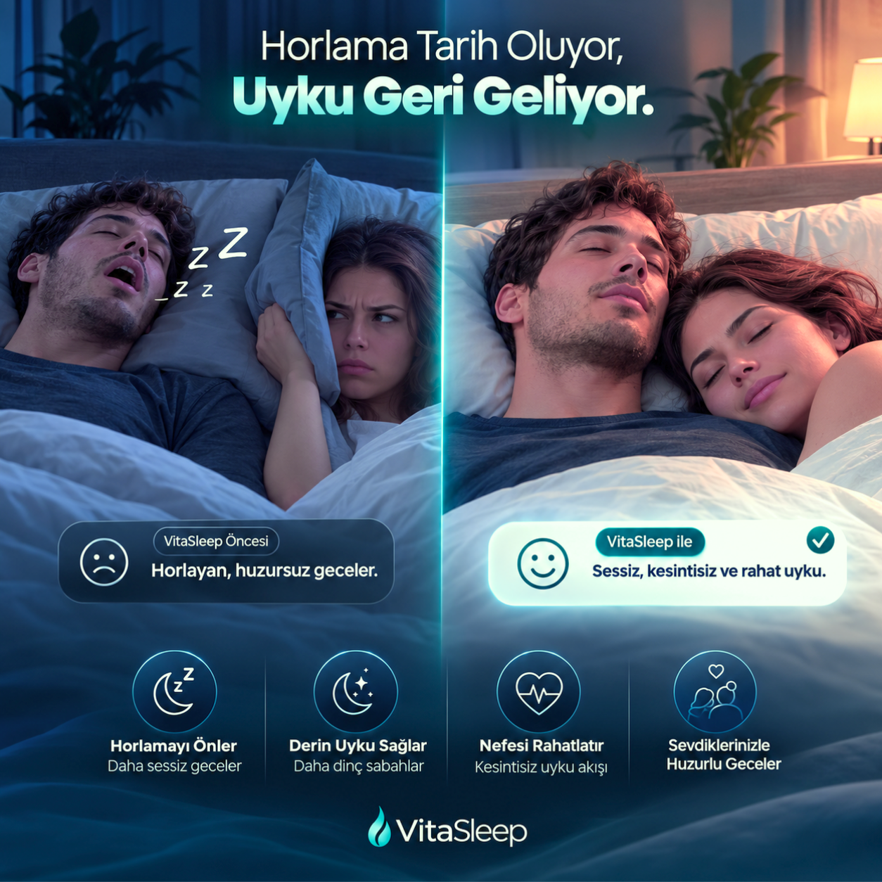 VitalSleep™ Horlama Önleyici Ağızlık